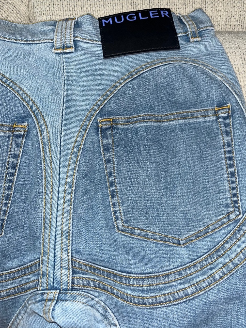 Mugler Spiral Jeans Size 36